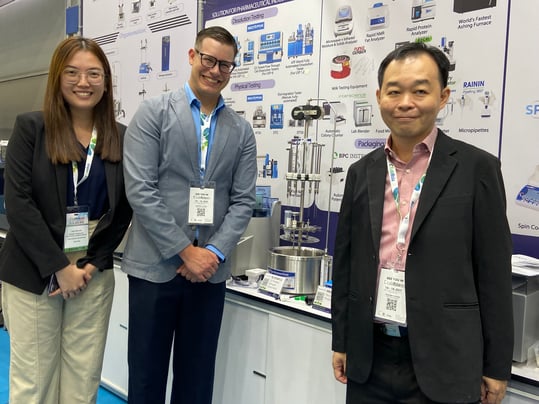 David at Lab Asia 2
