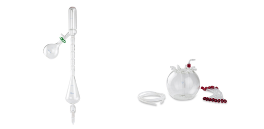 S-EVAP Solvent Evaporator individual and central collection glassware