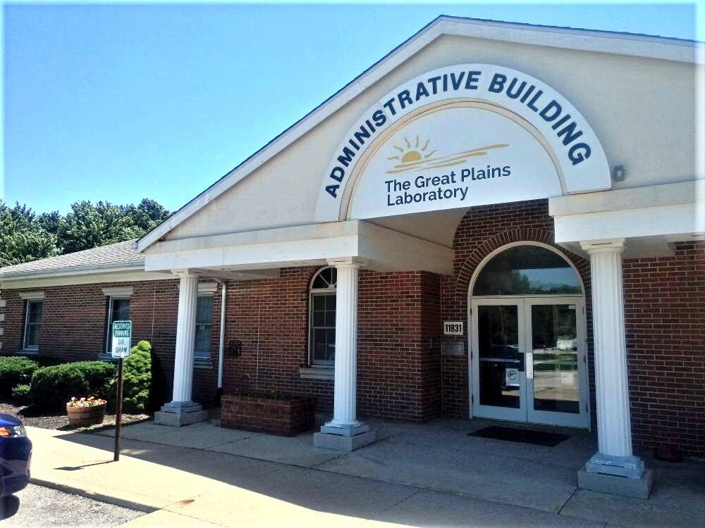 Front of the Great Plains Laboratory building