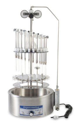 Organomation's 24 Position N-EVAP Sample Concentrator