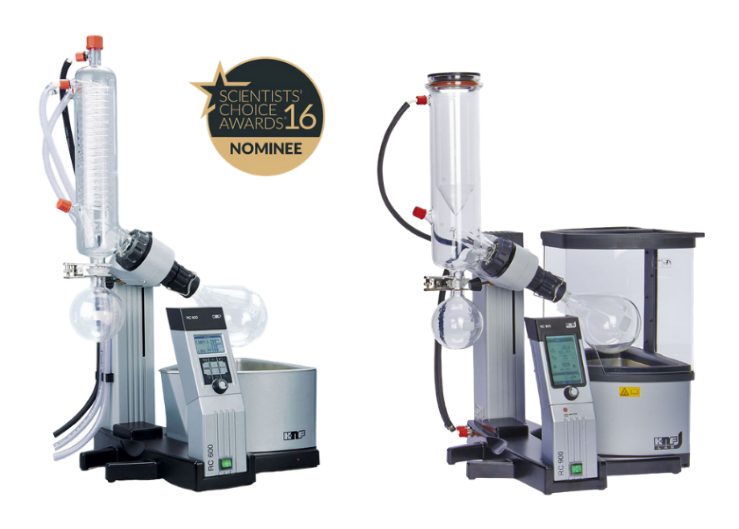 KNF's RC600 and RC900 Rotary Evaporators