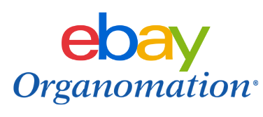 Ebay and Organomation logos
